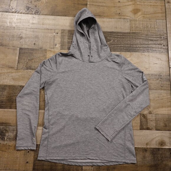 Vineyard Vines Performance Hoodie Long Sleeve Women’s Size Large Gray - Picture 1 of 14